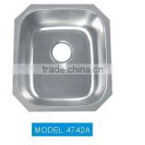 Single bowl stainless steel sink small bar sink