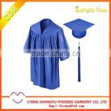 Royal graduation gown child graduation gown