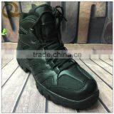 New Design Black Genuine Leather Hiking Boots Military Army Boots thumbnail-3