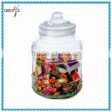Food Grade Round Wholesale Large Kitchen Glass Food Storage Candy Jar thumbnail-1