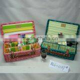 Supply Wicker Beer Picnic Basket With Fabric Lining thumbnail-1