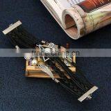 New Fashion Owl Deathly Hallows Angel Wing Leather Bracelet DIY thumbnail-5