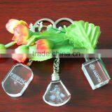 Small Cheap Crystal Custom Car Key Ring thumbnail-3