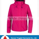 waterproof jacket 10000mm lasies wind stopper rain jacket
