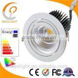 shenzhen wholesale price cob led downlight 30w 2400lm 110v 220v cri80 daylight white 4000k