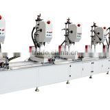 multi-head drilling machine for aluminum curtain wall or facada