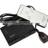 3 Port HDMI Video Switcher With IR Remote Control 3x1 1080P PS3 Xbox DVD Bluray Support 3D thumbnail-1