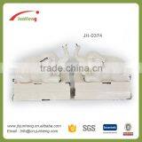 Glazed Ceramic Elephant Book Stand, Recipe Book Holder, Wall Mounted Book Holder