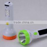 JA-1919 Solar Charging Led Flashlight With Side Light