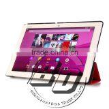 Manufacturer Wholesale Professional Three Folding Stand PU Leather Tablet Case For Sony Xperia Z4 Tablet Lowest Price thumbnail-4