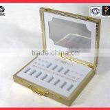 High Quality Top Sale Black Cool Printing Leather Wood Watch Box