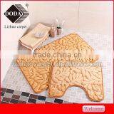 100%polyester Nonslip Pvc Backing Decorative Bath Rugs thumbnail-4