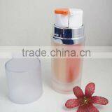 Double Tube Plastic Lotion Bottle Used in Skin Care