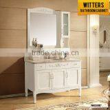 French Style Bathrooms Hotel Modern White Bathroom Vanity