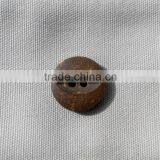 18L 2 Holes Brown Matt Fisheye Coconut Shell Button thumbnail-1