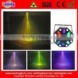 New Product RG Laser Gobos + White Strobe + Derby Effects | 3 in 1 dj Lights