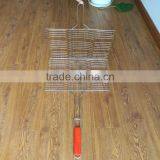 Wholesale Square Shape Handheld BBQ Grill thumbnail-6