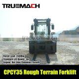 CPCY35 3.5ton 4wd All Rough Terrain Forklift With EuroIII Engine thumbnail-2