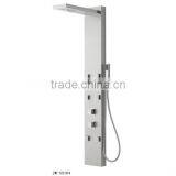 Best Selling 304 Brushed Stainless Steel Shower Panel With Jets thumbnail-1
