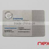 Customized Barcode Printed Loyalty Metal Card thumbnail-6
