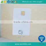 0.84MM Thickness CR80 SLE 5542 Chip Smart Rewritable Contact Card thumbnail-4