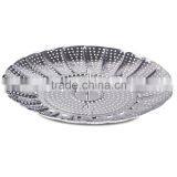 Vegetable Steamer Basket 100% Stainless Steel,Foldable thumbnail-2