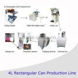 Semi-automatic Rectangular Oil Can Making Equipment Line