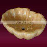 Marble Basin With the Shape of Flower thumbnail-1