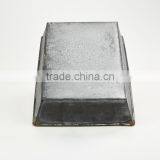 China Factory Supply Outdoor Style French Garden Galvanized Hammered Metal Herb Planter thumbnail-3