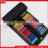 Factory Wholesale 48 Hole Roll Up Canvas Colored Pencil Case thumbnail-1
