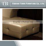 Luxurious White Color L Shape Genuine Leather Sofa thumbnail-3