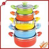 Induction 10pcs Colorfull Middle East Cookware Set Aluminium Cookware Sets in Pakistan thumbnail-1