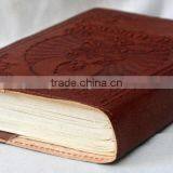 Handmade Vintage Buddha Embossed Refillable Leather Diary thumbnail-3