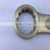 DIN7444 Ring Slogging Spanner 14~185mm Hammer Striking Box Wrench Alloy Hand Tools thumbnail-2