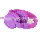 Stereo Folding Stretchable Headphones Adjustable Headband Headset Kids Earphones With In-line Mic for Iphone/ipad/mp3/mp4/laptop thumbnail-4