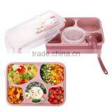 Plastic Lunch Box Food Container Bento Lunch Box thumbnail-1