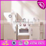 2017 New Design Pretend Play Funny Wooden Kids Toy Kitchen W10C256 thumbnail-1
