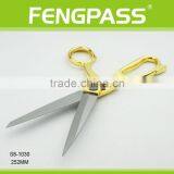 S8-1030 25.2cm 2Cr13 Stainless Steel Blade With Zinc Alloy Handle Tailoring Scissors thumbnail-4