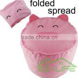 2017 Red Round Leather Storage Stools Ottoman thumbnail-2