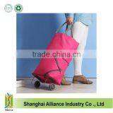 Wheeled Folding Grocery Shopping Trolley Bag thumbnail-3