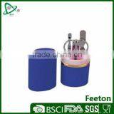 4pc Girl Manicure Pedicure Set With Blue Alu-case thumbnail-1