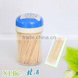 65*1.6mm 250pcs per Little Blue Core Jar Two Point Wooden Toothpick thumbnail-1