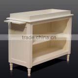 Buffet Baby Closet Organizer Cream Mahogany Wood Furniture thumbnail-2