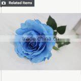 Decoration for Party Hot Sale Single Big Tea Rose Artificial Flower Wholesale thumbnail-3