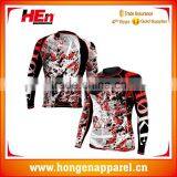 Hongen Apparel 2016 3D Print Rash Guards Dry Fit Men`s Compression Tights MMA Tights thumbnail-1