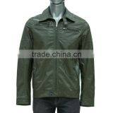 ALIKE Mens Leather Jacket 2017 thumbnail-1