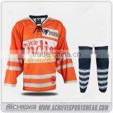 Team Game Hockey Jerseys Sublimated Training Hockey Wear Custom Bespoke Hockey Uniforms thumbnail-1