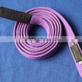 Latest Design Custom Made High Quality Pearl Weave Fabric Hemp Jiujitsu Belt Hemp Bjj Belt thumbnail-1