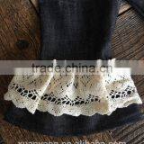 Soft Textile Baby Icing Ruffle Pants and Wholesale Children Denim Pants and Eco-friendly Baby Bloomers Wear thumbnail-2