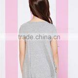 China Wholesale Girl's Long Style Print Pattern t Shirt Made in China thumbnail-2